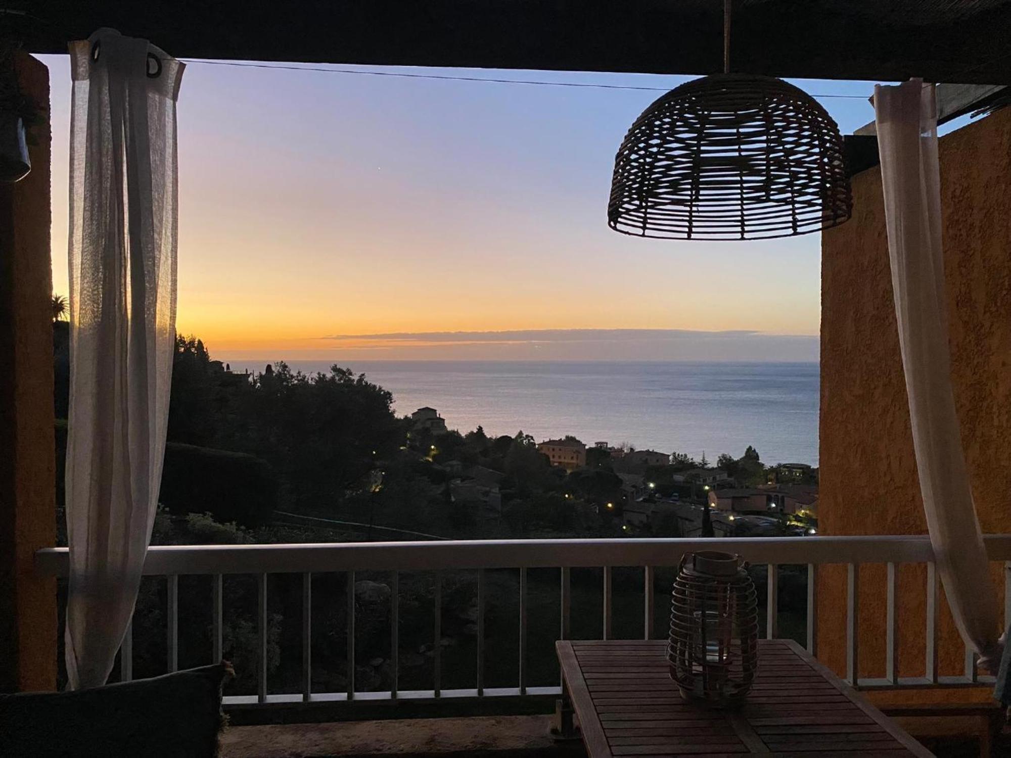 Vue Mer Et Jardin Théoule-sur-Mer Exteriör bild